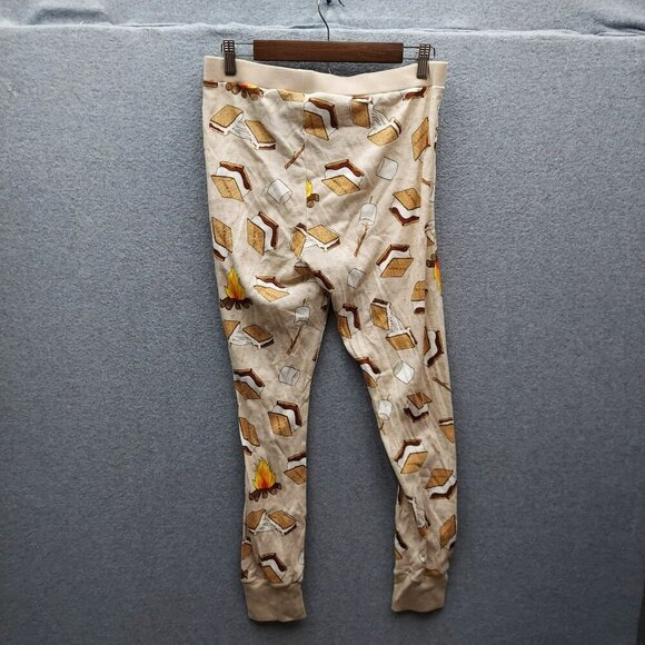 Old Navy Beige S'mores Print Pajama Set - Picture 5 of 8